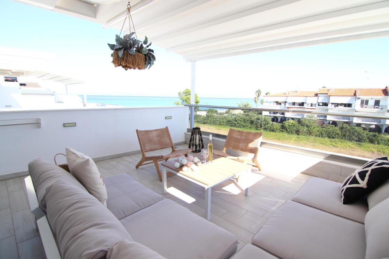 Hanioti Suite Maisonette In Front Of The Sea Eksteriør billede